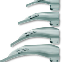 fiber optic laryngoscopes in four sizes