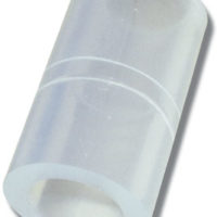 15mm x 15mm straight silicone rubber connector