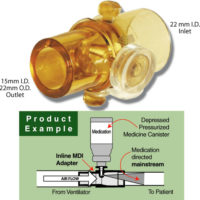 adult inline mdi adaptor with diagram