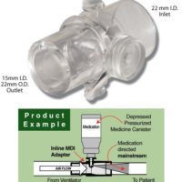 single use mdi adaptor with diagram