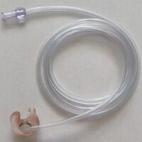molded anesthesiologist earpiece with tubing